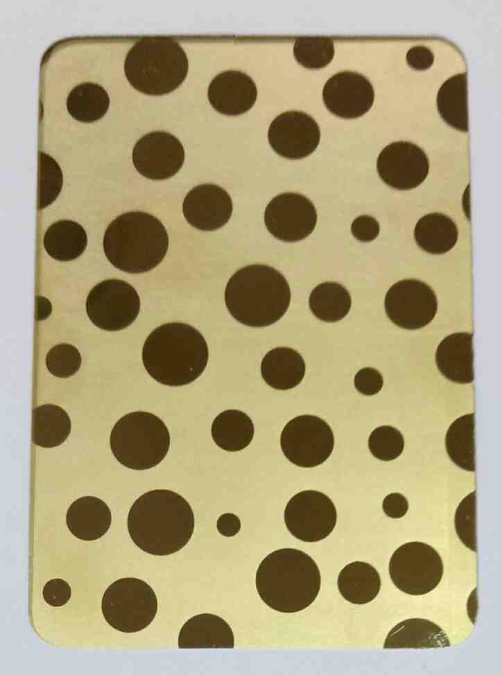 Gold Mirror Structural Fabrication